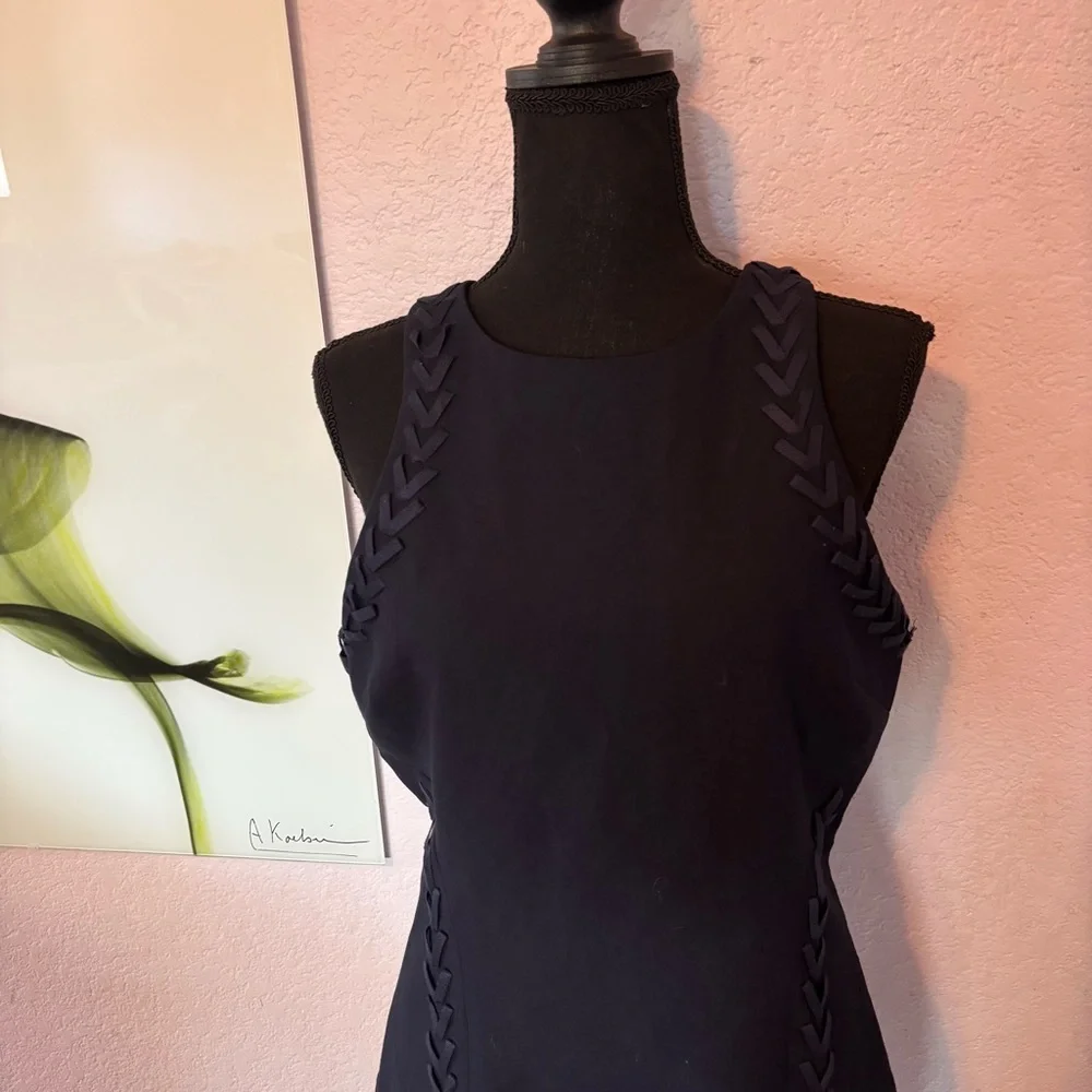 Cinq a sept blue dress size 10 - Picture 2 of 5